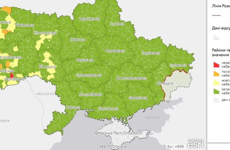 До червоної зони внесли Луцьк, Тернопіль і один район Чернівецької області