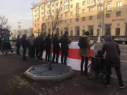 Очевидці повідомляють про звуки пострілів у районі протестної акції в Мінську