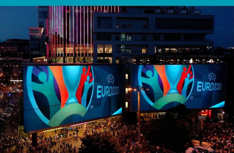 Киевским болельщикам установили самые большие экраны в Европе для просмотра финала Евро-2020