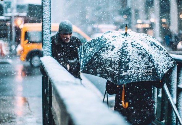 Украинцев ждет потепление и снег