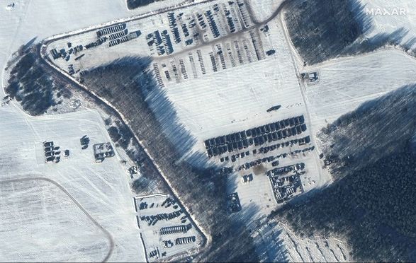 Стало известно о развертывании войск на границе Беларуси с Украиной (Фото)