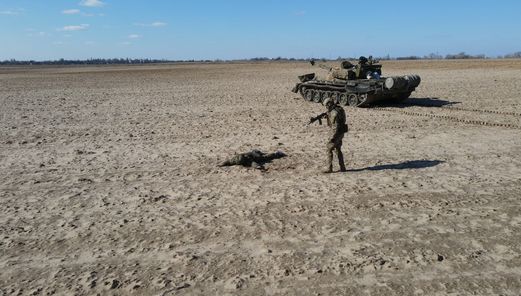 Российский солдат сдал танк за вознаграждение