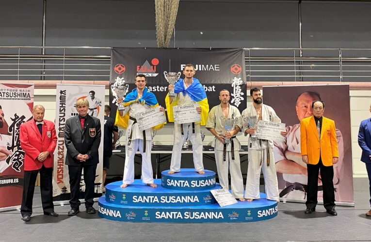 Українські каратисти вибороли «золото» та «срібло» на Чемпіонаті Європи з кіокушинкайкан карате