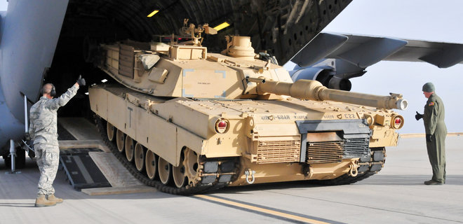 З’явилась реакція Кремля на  прибуття в Україну американських танків Abrams