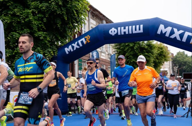 Ветерани та військові бігли в першому забігу квадромарафону RUN 4 VICTORY