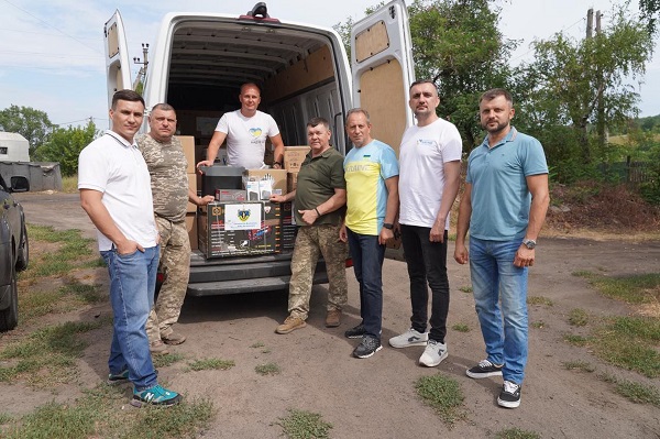 БФ молодіжної ініціативи «Надія» передав системи РЕБ, тепловізори, засоби живлення та звʼязку на донецький напрямок